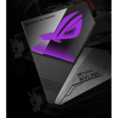 Міст для відеокарт ASUS ROG GeForce RTX NVLink RGB 4-slot (ROG-NVLINK-4)