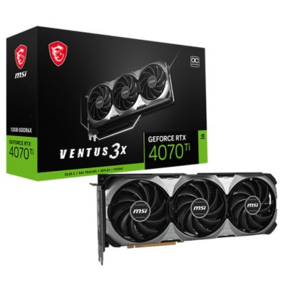 MSI GeForce RTX 4070 Ti VENTUS 3X E1 12G OC