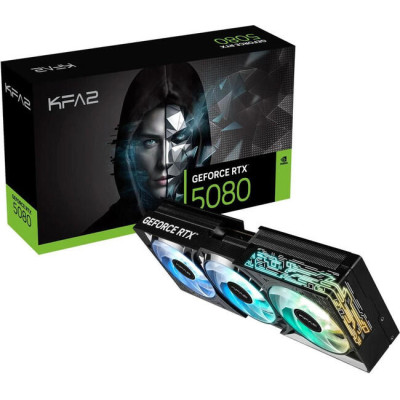 KFA2 CORE GeForce RTX 5080 16GB OC 3FAN RGB Black (58NZN6MDBBOK)