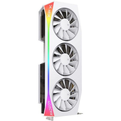 XFX Mercury AMD Radeon RX 9070XT OC White Magnetic Air Edition with RGB (RX-97TMARGW9)