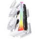 XFX Mercury AMD Radeon RX 9070XT OC White Magnetic Air Edition with RGB (RX-97TMARGW9)