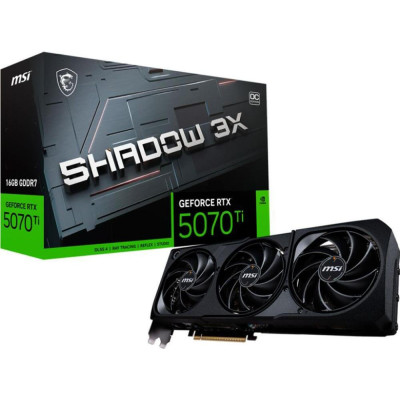 MSI GeForce RTX 5070 Ti 16G SHADOW 3X OC
