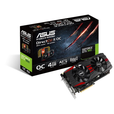 Asus GeForce GTX 960 Black Edition 4GB GDDR5 (GTX960-DC2OC-4GD5-BLACK)