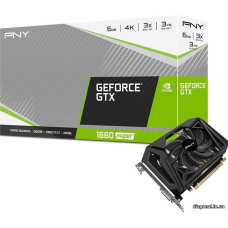 PNY GeForce GTX 1660 SUPER 6GB Single Fan (VCG16606SSFPPB)