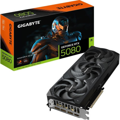 GIGABYTE GeForce RTX 5080 WINDFORCE OC SFF 16G (GV-N5080WF3OC-16GD)