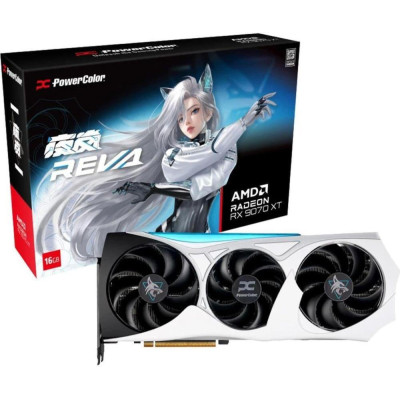 PowerColor Radeon RX 9070 XT 16GB Hellhound Reva Edition (RX9070XT 16G-L/OC/REVA)