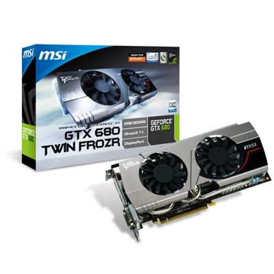 MSI GeForce GTX 680 2GB Twin Frozr OC (N680GTX Twin Frozr 2GD5/OC)