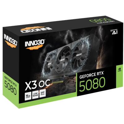 INNO3D GeForce RTX5080 X3 OC (N50803-16D7X-17603930)