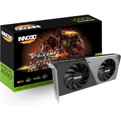 INNO3D GeForce RTX 4060 Ti 16GB TWIN X2 OC (N406T2-16D6X-178055N)
