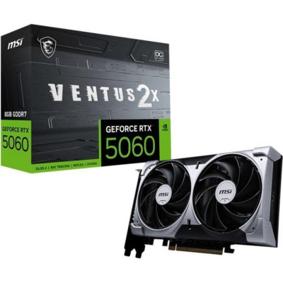 MSI Nvidia GeForce RTX 5060 VENTUS 2X 8GB (G5060-8V2)