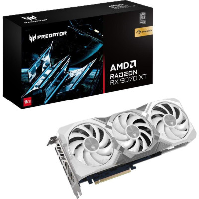 Acer Radeon RX 9070 XT Predator BiFrost OC White (DP.Z4FWW.P02)