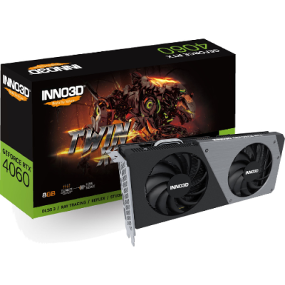 INNO3D GeForce RTX 4060 TWIN X2 (N40602-08D6-173051N)