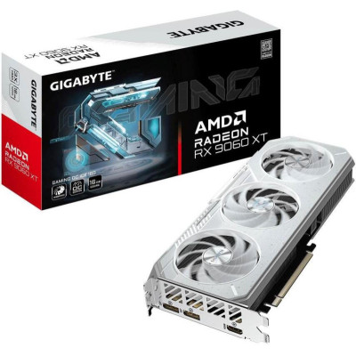 GIGABYTE Radeon RX 9060 XT GAMING OC ICE 16G (GV-R906XGAMINGOCICE-16GD)