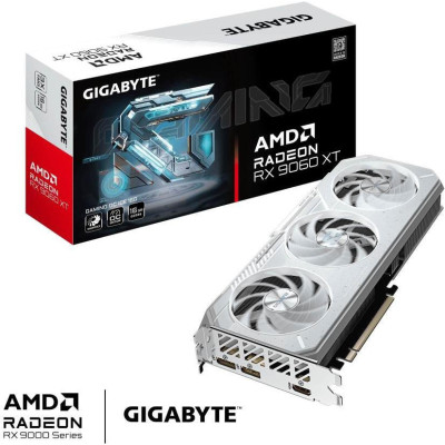 GIGABYTE Radeon RX 9060 XT GAMING OC ICE 16G (GV-R906XGAMINGOCICE-16GD)