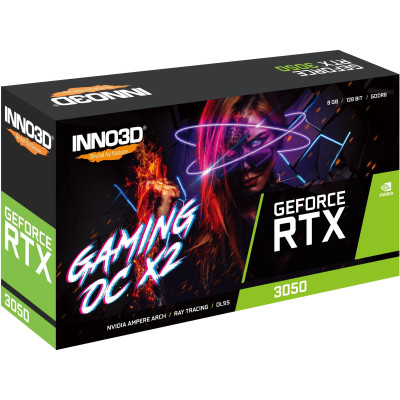 INNO3D GeForce RTX 3050 Gaming OC X2 (N30502-08D6X-11902120)