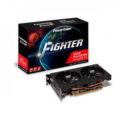 PowerColor Fighter Radeon RX 6500 XT (AXRX 6500 XT 4GBD6-DH/OC)