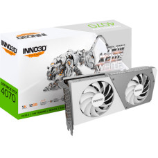 INNO3D GEFORCE RTX 4070 TWIN X2 OC WHITE (N40702-126XX-185252W)
