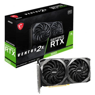 MSI GeForce RTX 3050 VENTUS 2X 8G OC