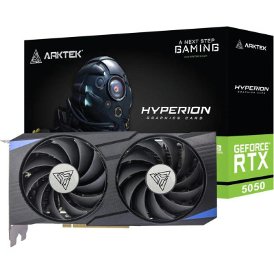 ARKTEK GeForce RTX 5050 8GB Dual Fan (AKN5050D6S8GH1)