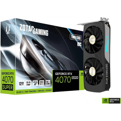 Zotac GAMING GeForce RTX 4070 SUPER Twin Edge OC 12GB (ZT-D40720H-10M)