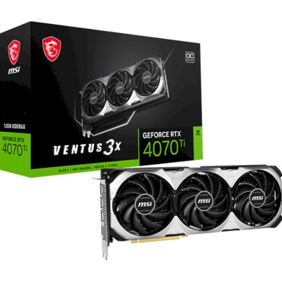 MSI GeForce RTX 4070 Ti VENTUS 3X E 12G OC