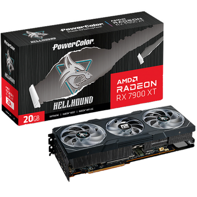 PowerColor Radeon RX 7900 XT 20GB Hellhound (RX 7900 XT 20G-L/OC)