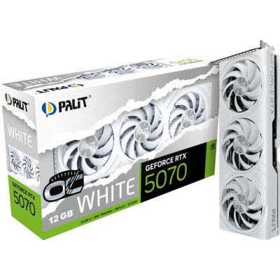 Palit GeForce RTX 5070 White OC (NE75070U19K9-GB2050W)