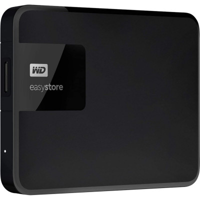 WD Easystore 5TB External USB 3.0 Portable Hard Drive Black (WDBAJP0050BBK-WESN)