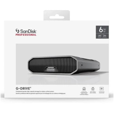 SanDisk Professional G-Drive 6TB (SDPHF1A006TMBAAD)