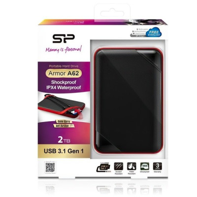 Silicon Power 2.5 1TB Armor A62S USB (SP010TBPHD62SS3K)