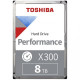 Toshiba X300 8 TB (HDWR180UZSVA)
