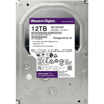 WD Purple Pro 12 TB (WD122PURP)