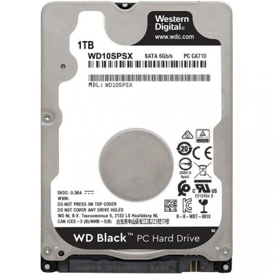 WD Black 1 TB (WD10SPSX)