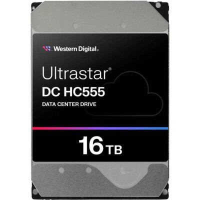 WD Ultrastar DC HC555 16 TB (WUH722016CLE6L4, 0B48722)