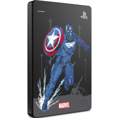 Seagate Marvel's Avengers Captain America Special Edition 2TB for PlayStation 4 (STGD2000107)