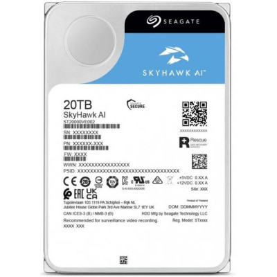 Seagate 20TB(ST20000VE003)