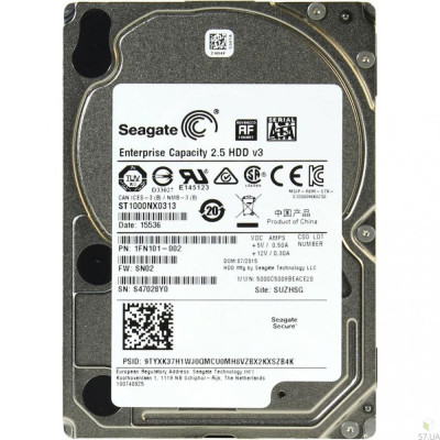 Seagate Enterprise Capacity ST1000NX0313