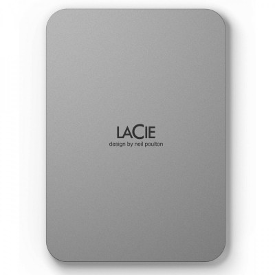 LaCie Mobile Drive 2022 4TB Moon Silver (STLP4000400)