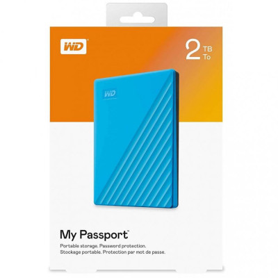 WD My Passport 2 TB Sky (WDBYVG0020BBL-WESN)