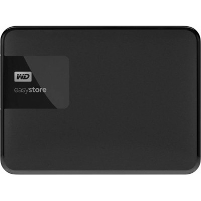WD Easystore 1TB External USB 3.0 Portable Hard Drive Black (WDBDNK0010BBK-WESN)