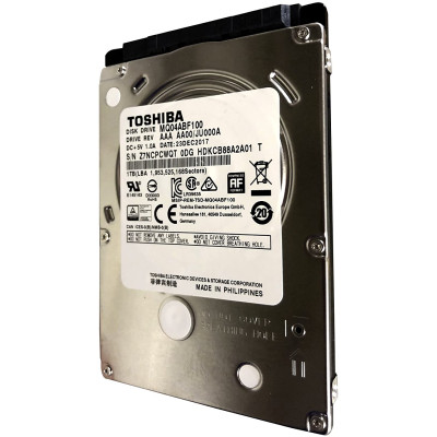 Toshiba SATA 1Tb 7mm 5400rpm 128mb (MQ04ABF100)