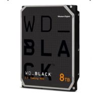 WD BLACK Gaming 8TB Internal SATA HDD(WDBSLA0080HNC-WRSN)