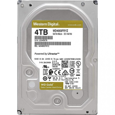 WD Gold Enterprise Class 4 TB (WD4003FRYZ)