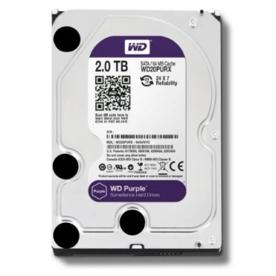 Western Digital Purple 2TB 5400rpm 64MB WD22PURZ