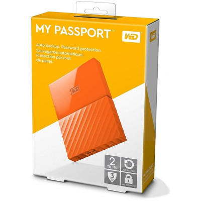 WD My Passport 2 TB Orange (WDBS4B0020BOR)
