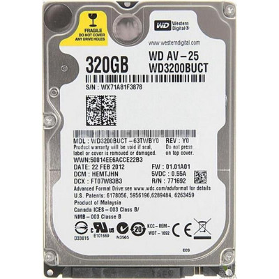 WD AV WD3200LUCT