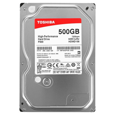 Toshiba P300 500 GB HDWD105UZSVA