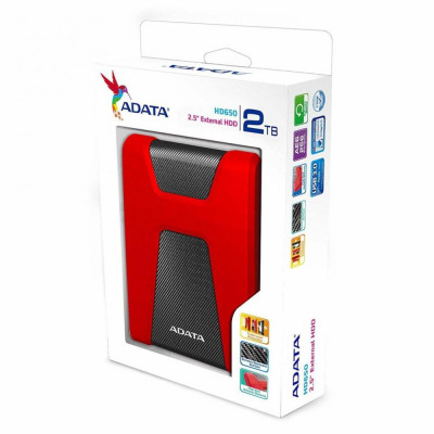 ADATA DashDrive Durable HD650 2 TB (AHD650-2TU31-CRD)