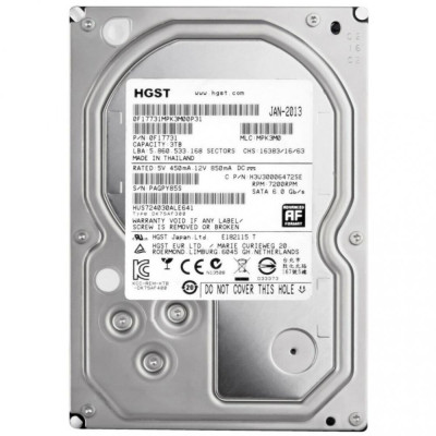 Hitachi (HGST) Ultrastar 7K4000 3TB (HUS724030ALE641)