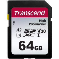 Transcend 64 GB SDXC Class 10 UHS-I U3 330S TS64GSDC330S